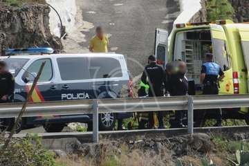 Dos policías nacionales resultan heridos en una persecución en Telde (Foto TA)